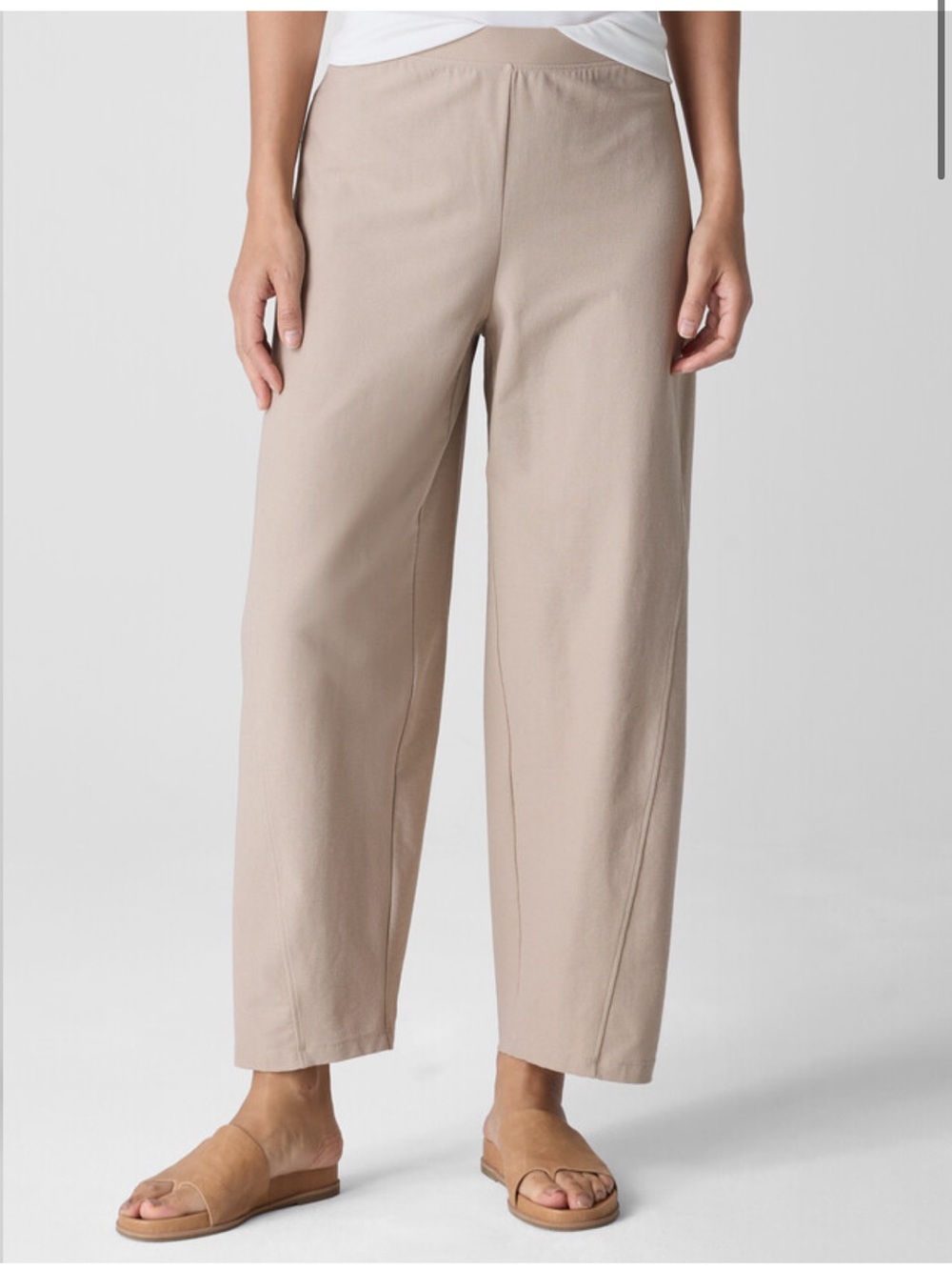 Eileen Fisher Washable Stretch Crepe Lantern Pant